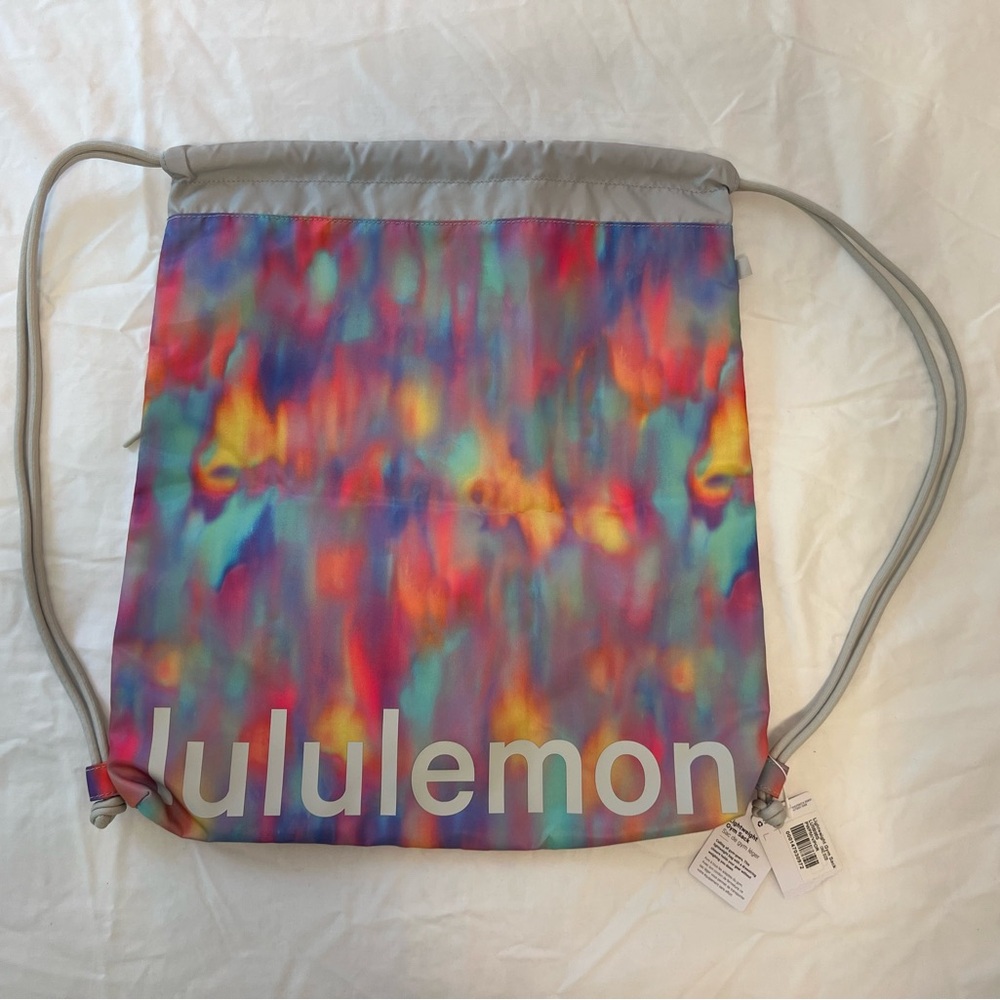 lululemon Multicolor Drawstring Backpack - NWT